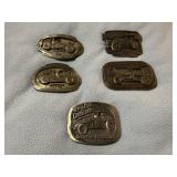 Vintage Knoxville Nationals belt buckles (5)