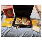 Briefcase of photo paper, office supplies