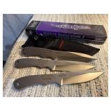 2010s GIL HIBBEN 3PC THROWER knife