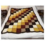 Patchwork afghan;
