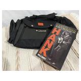 Hank Williams music CD set, Columbia duffel bag