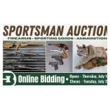 July 21st (Tuesday) Firearm and Sporting Goods Online Auction