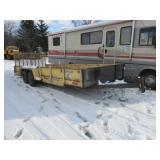 1999 Landscape Tandem Axle Trailer