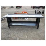 Work Bench 90" x 26" x 33"