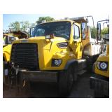2017 Freightliner SD Live Bottom Dump Truck Miles  - 43,480 Municipal Title