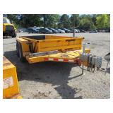 2008 JLG Hydraulic Drop Deck Trailer
