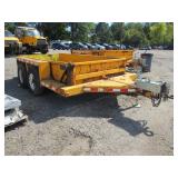 2008 JLG Hydraulic Drop Deck Trailer