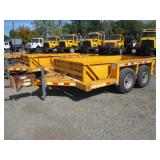 2008 JLG Hydraulic Drop Deck Trailer