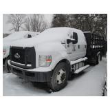 2017 Ford F-650 Stake Truck Miles - 45,533