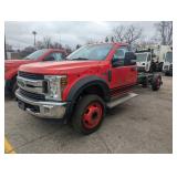 2019 Ford F-550 Miles not Actual