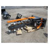 2025 Giyi mini skid steer mount trencher 8" x 36"