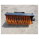 2025 Giyi mini skid steer mount sweeper groom