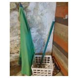 patio umbrella & crate