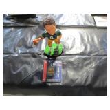 dog tag and Favre figure