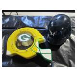 Packer coin bank, small Brewers helmet