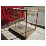 metal frame/shelf