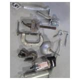 gear puller, latches, oil can, more