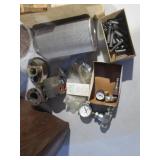 pins, filter, pressure gauges