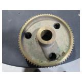 large brass gear