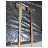sledge hammer ane axe