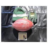 Donald Driver autographed football