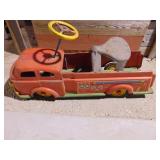 vintage ride on firetruck
