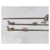 pipe clamps and conduit bender