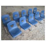 10 preschool size chairs