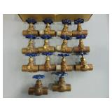 14- 3/4" gate valves