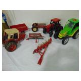 tractors, plows, disc