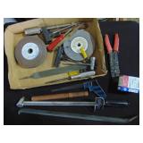 pry bar, torque wrench, tools