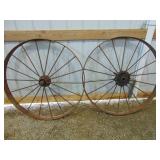 steel wheels, 48"x4"wide