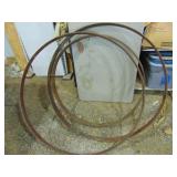3 steel wheel bands