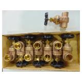 8- 3/4" gate valves