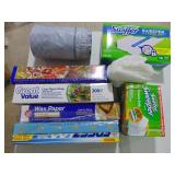 paper & plastic kitchen items