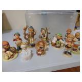Norcrest figures and tote