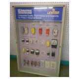 Leviton receptacle display unit