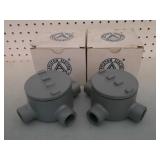 3/4" ground conduit outlet box