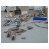 heavy duty ground fittings, wedge clamps