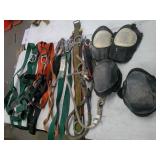 Harnesses and knee pads