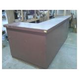 wooden counter, L shaped AAA