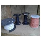 4 spools of 10awg , (1 is solid)