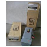 2- heavy duty Square D safety switches