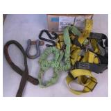 harness, lanyard, clevis