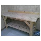 wood work bench