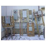 temporary power boxes/ meter sockets