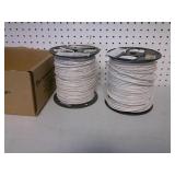 two 500ft rolls 18-3 wire