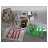 EXIT signs, misc