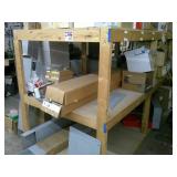 wood shelf MMM, 48x96x61