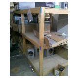 wood shelf LLL, 48x96x61